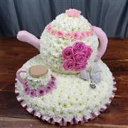 Teapot Floral Tribute 