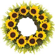 Sunflower Wreath