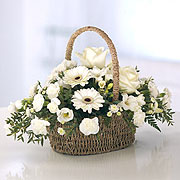 Pure White Basket